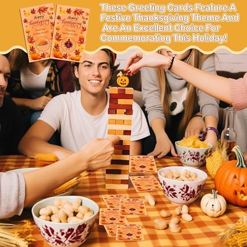 Thanksgiving Scratch Off Cards, Fun Thanksgiving Party Games, Turkey Scratch Cards For Prizes, Fall Harvest Party Congrats Raffle Tickets, Fall Lucky Draw Game For Adults, 50 Pack(10)