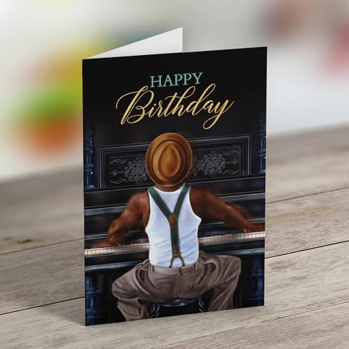 African American Birthday Cards Assortment Box – Set of 18 All Occasion Black Greeting Cards with Envelopes – Beautiful Black Women Designs – Premium Cardstock use for Mother's Day
