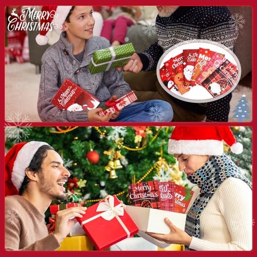 6 Set/30 Slots Christmas Gift Card Booklet with Envelopes