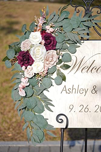 ponatia Artificial Wedding Arch Flowers Set of 2