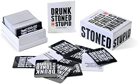 DSS Games Drunk Stoned or Stupid | A Party Game to Call Out Your Friends | 250 Fun Party Prompts Cards for Adults, Game Nights, Gatherings, Conversation Starter | Ages 17 Up
