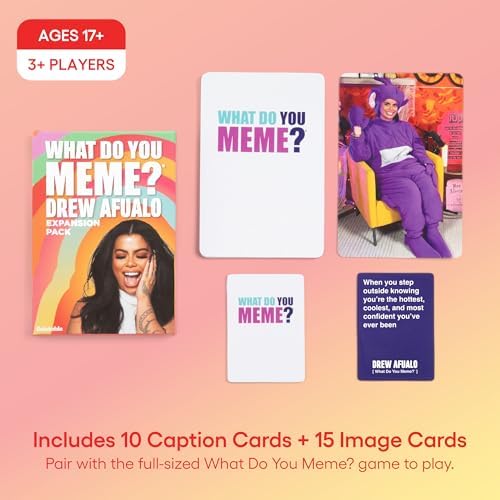 WHAT DO YOU MEME? Drew Afualo Expansion Pack by Relatable