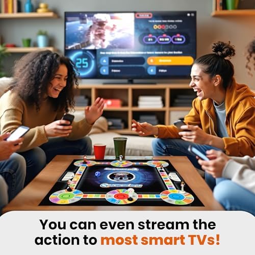 Outsmarted Live Quiz Show Interactive Board Game - Ultimate, Ages 8+