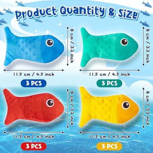 EYxsaxenk Fish Bean Bags for Tossing Game Kids Indoor Outdoor Toss Game Toy
