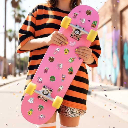 Eartim Summer Spooky Roll Sticker Waterproof Self-Adhesive Decorative Decal