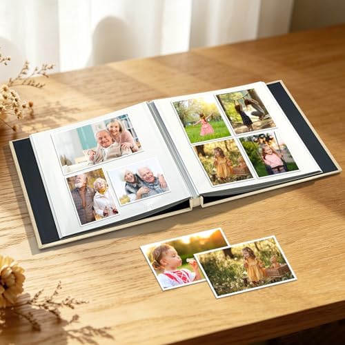 Large Self Adhesive Scrapbook Album, 40 Sheets 80 Pages Photo Book