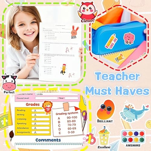300pcs Motivational Reward Stickers for Kids,Back to School Stickers Gifts