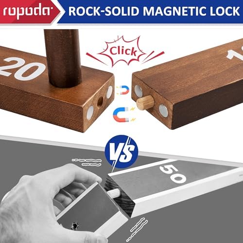 ropoda Ring Toss Game, Extra Large 28" Yard Game with Stable Connection