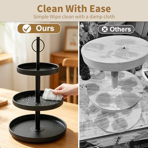 3 Tier Cupcake Stand, 2 Pack Halloween Cupcake Stand for 50 Cupcakes