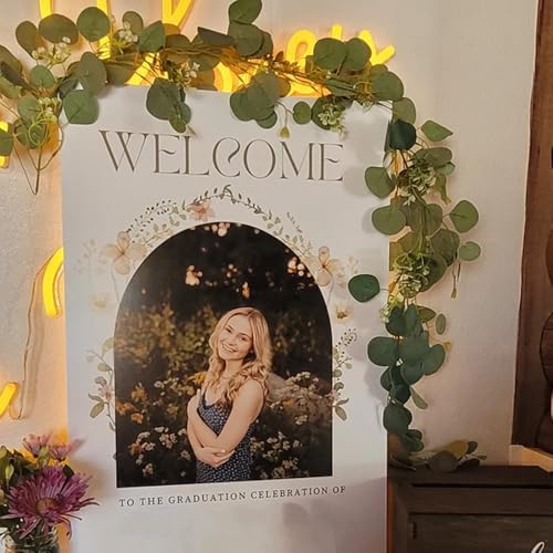 IZI POD Personalized Graduation Welcome Sign, Custom Graduation Party Poster, Graduation Welcome Canvas, Graduation Sign 2026, Graduation Party Decorations, Gifts For Student, Graduates - Style 6