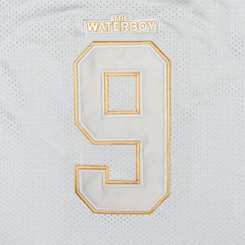 Phoneutrix Bobby Boucher #9 The Waterboy Adam Sandler Movie Mud Dogs Bourbon Bowl Football Jersey