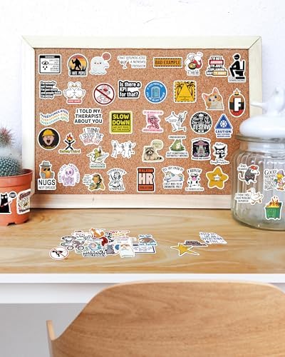 300 Pcs Funny Stickers for Adults, Sticker Pack for Water Bottle Laptop