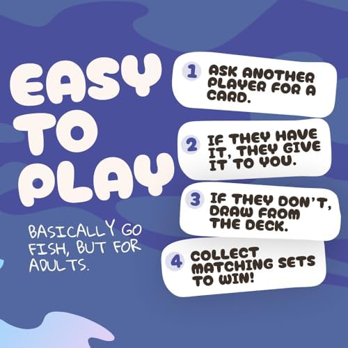 Go F Yourself Mom & Dad! Grown Up Go Fish Card Game, Funny Gag Gift Idea