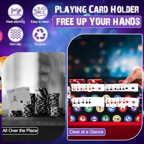 Eersida 2 Pack 2 Pack Bingo Card Holder Pull Tab Holder Card, Classic Style