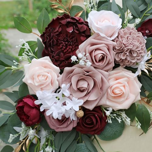 ponatia Artificial Wedding Arch Flowers Set of 2