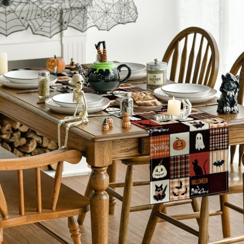 Artoid Mode 210 GSM Halloween Table Runner Home Party Decor 13x48 Inch