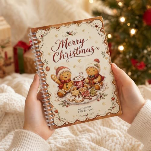 Christmas Gift Card Book,Merry Christmas Gift Card Booklet for Adults Teens