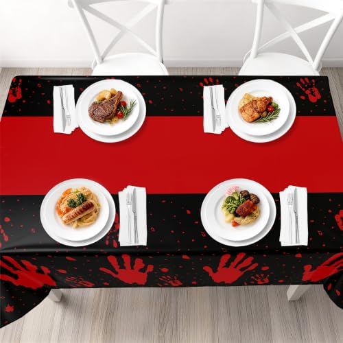 Childom 3 Pack Halloween Tablecloth Rectangle Table,Halloween Decorations
