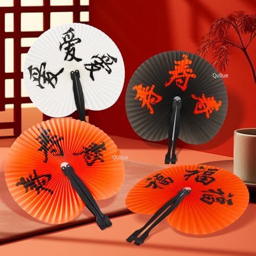 20 Pieces Paper Fans Features Landscapes, Flowers and Birds, and Beautiful Scenery. These Folding Fans are Perfect for Appreciation, Gatherings, and Holiday Decorations