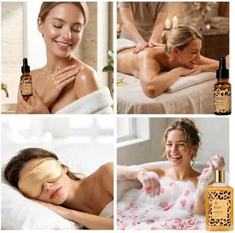 Birthday Gifts for Women, 35Pcs Honey Almond Spa Gift Basket, Get Well Soon