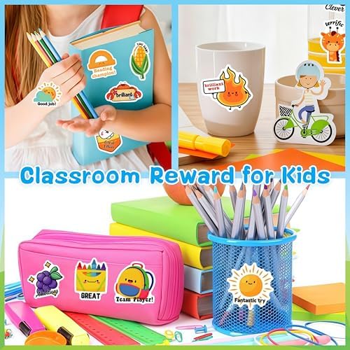 300pcs Motivational Reward Stickers for Kids,Back to School Stickers Gifts
