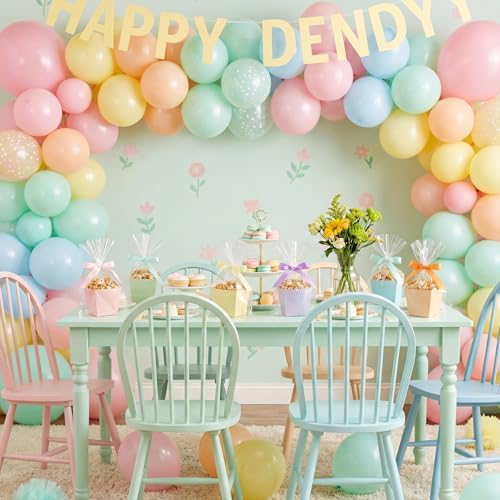 Pajean 24 Sets Pastel Party Favor Treat Boxes with Cellophane Bags & Ribbon