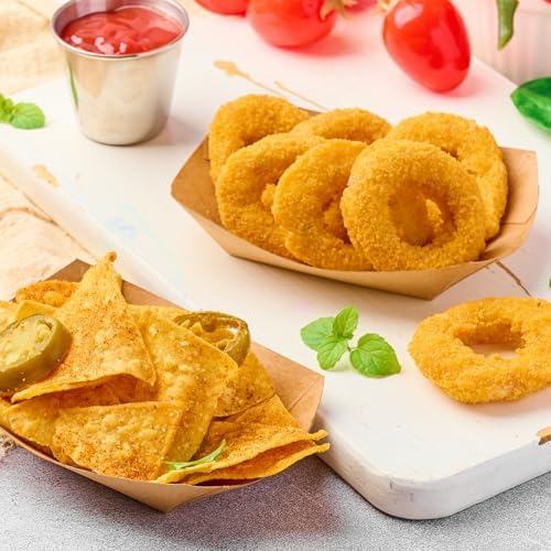 ZORRITA 200 Pack 1/4 Lb Mini Paper Food Trays
