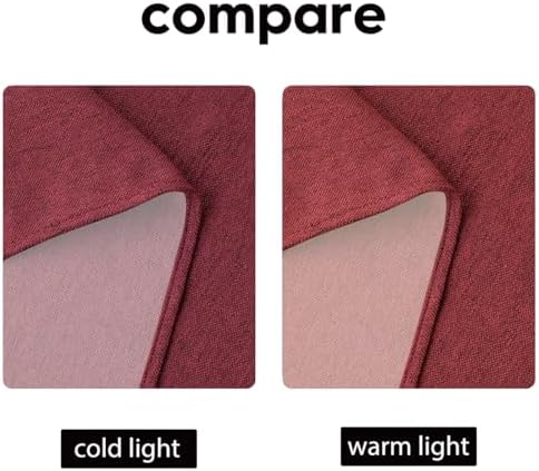 Artoid Mode Dark Red Table Runner, Seasonal Christmas Valentine's Washable Kitchen Dining Table Decoration for Home Party Decor 13x48 Inch