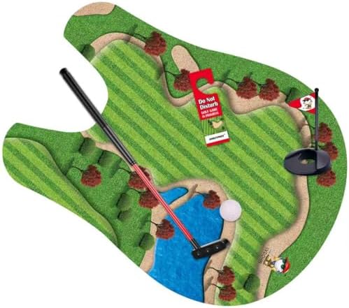 GOODLYSPORTS Toilet Golf Gag Gifts for Men, White Elephant Gifts for Adults