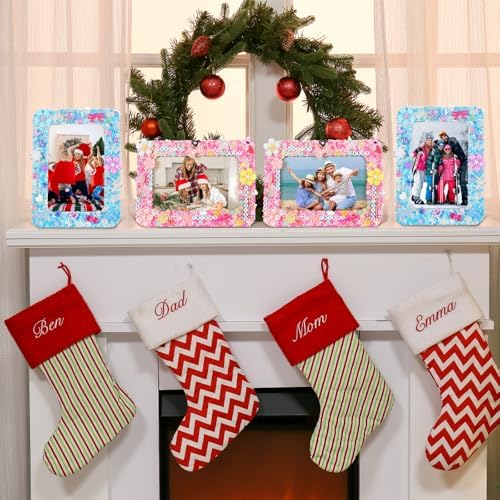 Thyle 4 Pack Mosaic DIY Picture Frame Kit for 4 X 6 Inch Photo