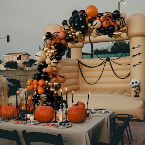 Halloween Balloons Arch Kit for Halloween Party Decorations Outdoor Indoor