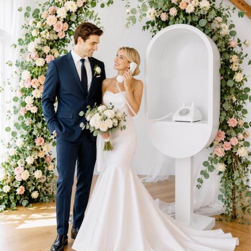 Audio Guest Book Booth Stand, Metal Wedding Audio Message Recorder