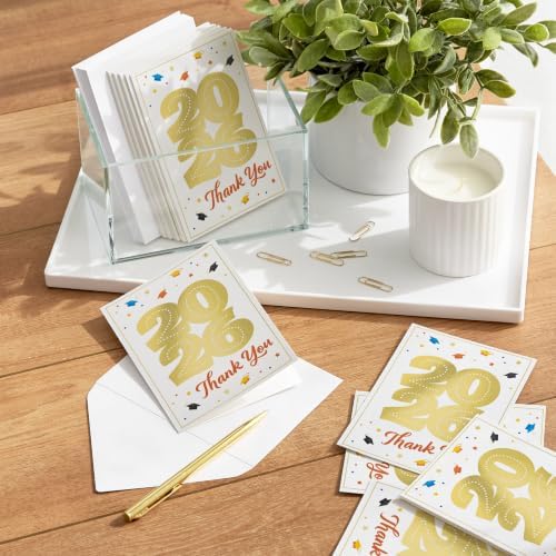 Hallmark Graduation Thank You Cards, Bulk 40-Pack (Class of 2026)