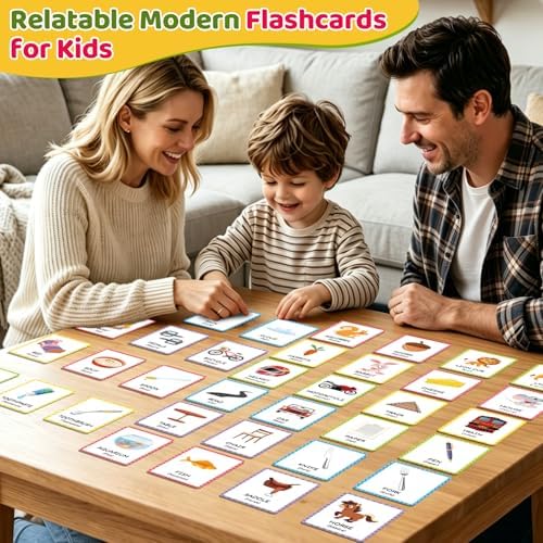 gisgfim 100 PCS Go Together Memory Matching Game Associations Learning Flashcards Educational Vocabulary Sorting Concentration Memory Card for Preschool Ages 3-8 A Fun & Fast Activities Matching Games
