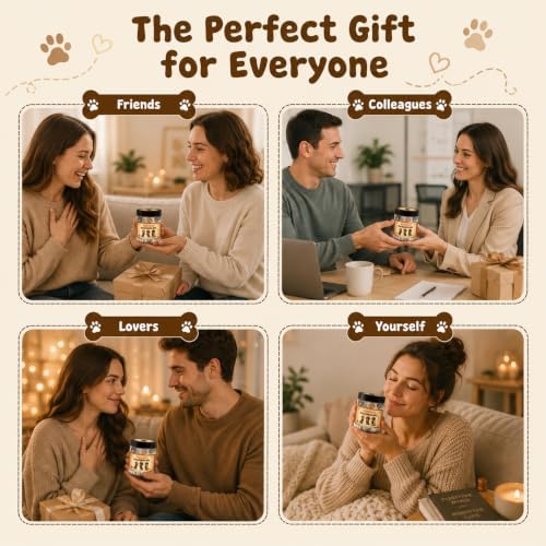 Positive Dachshund Jar with 60 Affirmation Cards, Emotional Support Gift, Funny Dachshund Gifts for Women, Christmas Decor, Weiner Gifts, Cute Puppy Dachshund Decor for Dog Lovers
