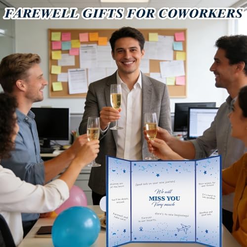 Farewell Guest Book Alternative, Farewell Gifts for Coworkers 18 X 12 In
