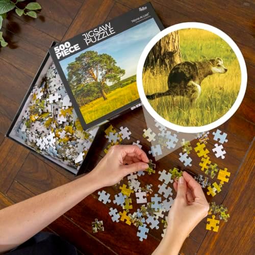 Prank-O 500-Piece Puzzles, Hidden Image (Alone at Last)