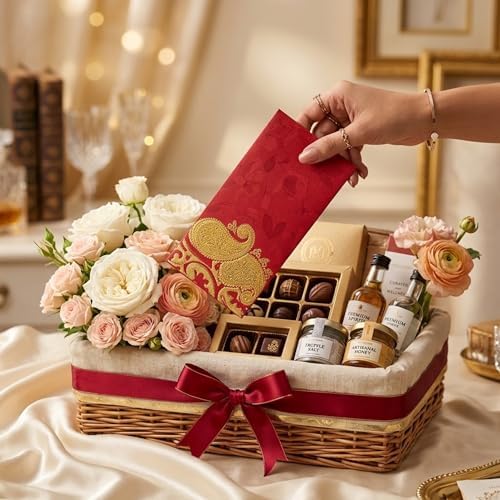 LoveNspire Money Envelopes (7.5 x 3.5 Inch) Decorative Dual Paisley Pattern Shagun Lifafa for Indian Wedding, Birthday | Cash Gift Holder & Home Savings Organizer Pack of 50