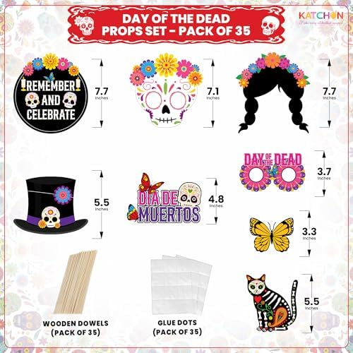 KatchOn Halloween Props Set, Pack of 35