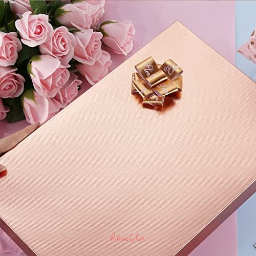 ROSEGLD 6 Extra Large Gift Boxes with Lids 17x11x2.5 Inches, Apparel Boxes