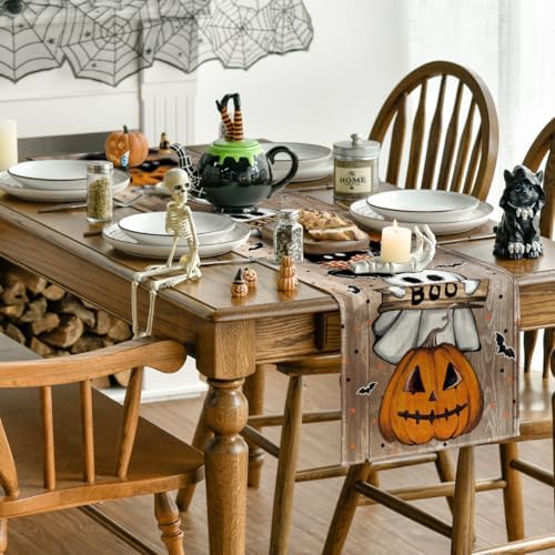 Artoid Mode 210 GSM Halloween Table Runner Home Party Decor 13x72 Inch