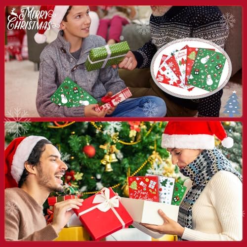 6 Set/30 Slots Christmas Gift Card Booklet with Envelopes