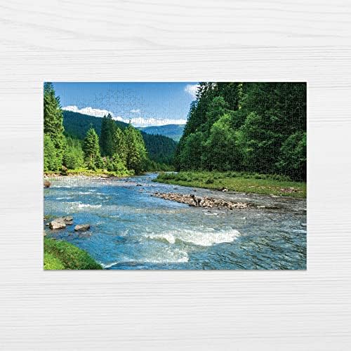 Prank-O 500-Piece Puzzles, Hidden Image (Flowing Freedom)