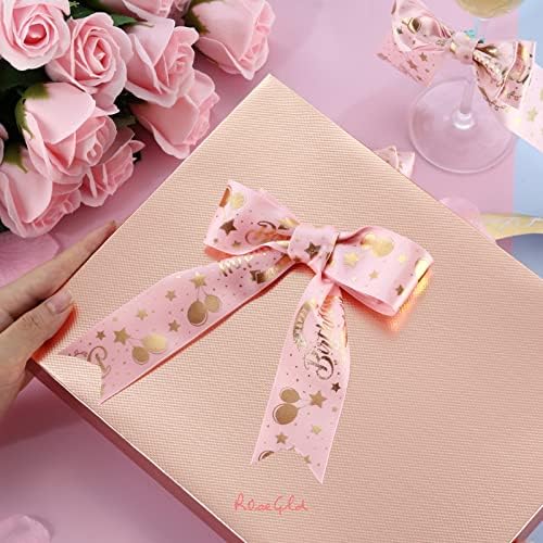 ROSEGLD 12 Large Gift Boxes with Lids 14.5x9.5x2 Inches, Apparel Gift Boxes