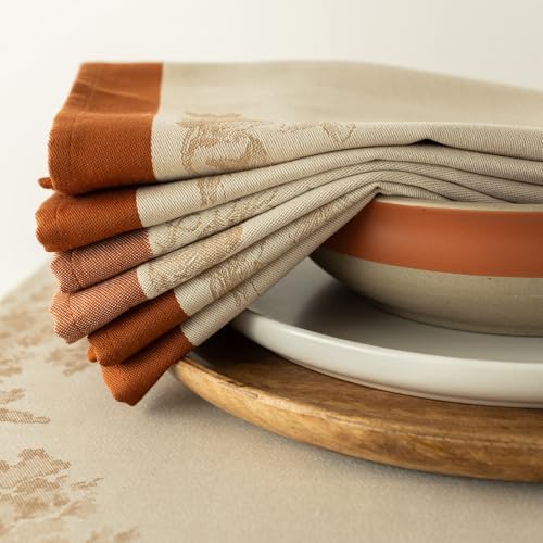 Benson Mills Fall Countryside Set of 4 Napkins (Maple 18" x 18")