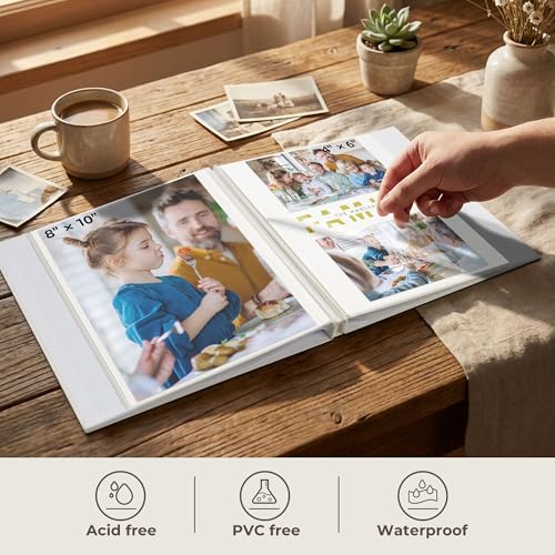 Vienrose Family Self Adhesive Photo Album 11x10.7 40 Pages