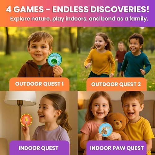 Scavenger Hunt for Toddlers 3-5 - Treasure Hunt for Kids Ages 4-8 Card Game