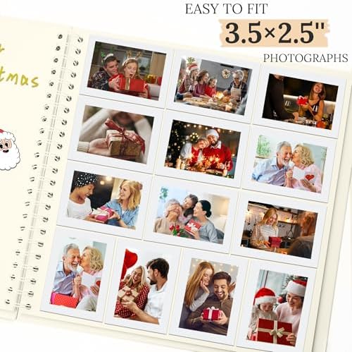 Scrapbook Photo Album 12"x12" 50 Sheets 100 Pages Hardcover Kraft Paper