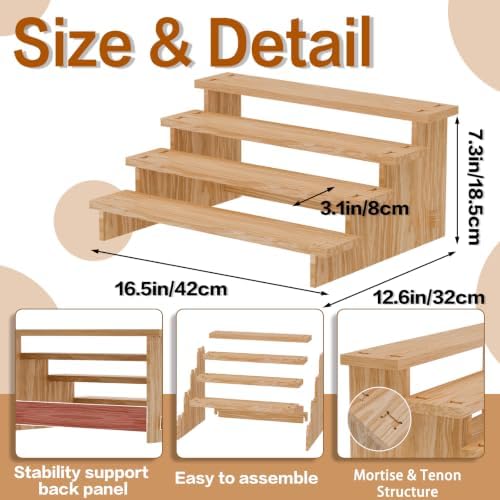 Cupcake Stand (WoodColor)