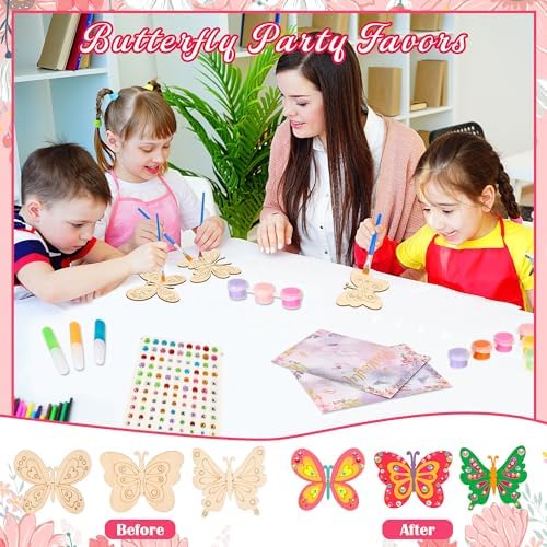 24 Pack Butterfly Party Favors - Butterfly Kit Birthday Party Supplies